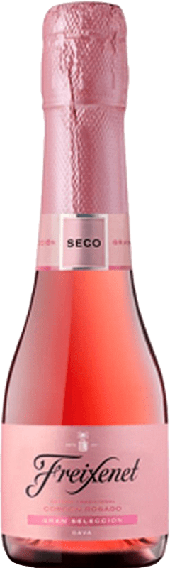 Envoi gratuit | Boîte de 3 unités Vin Mousseux Rosé Freixenet Rosé D.O. Cava Espagne Garnacha — Grenache, Trepat Petite Bouteille 20 cl Envoi gratuit | Boîte de 3 unités Vin Mousseux Rosé Freixenet Rosé D.O. Cava Espagne Garnacha — Grenache, Trepat Petite Bouteille 20 cl