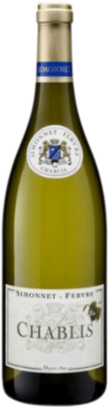 Бесплатная доставка | Белое вино Simonnet-Febvre Bio A.O.C. Chablis Франция Chardonnay 75 cl