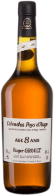 Calvados Roger Groult Calvados Pays d'Auge 8 Jahre Spezialflasche 2,5 L