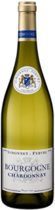 Бесплатная доставка | Белое вино Simonnet-Febvre Saint-Bris A.O.C. Bourgogne Франция Chardonnay 75 cl