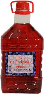 利口酒 DeVa Vallesana Endrinas 玻璃瓶 3 L