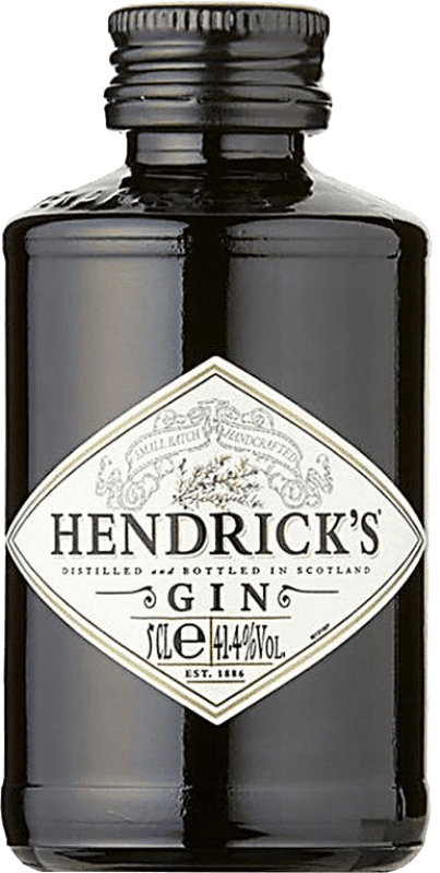 37,95 € Kostenloser Versand | 6 Einheiten Box Gin Hendrick's Miniaturflasche 5 cl