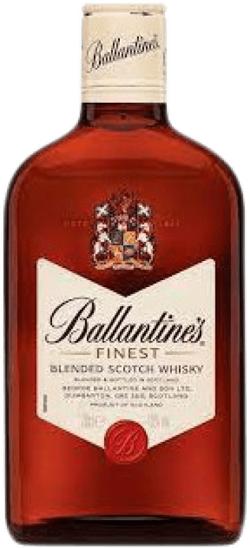 10,95 € Free Shipping | Whisky Blended Ballantine's Cristal Hip Flask Bottle 20 cl