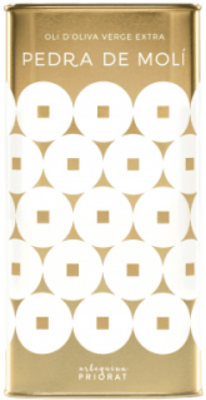 Бесплатная доставка | Оливковое масло Vinícola del Priorat Pedra Molí ЭВО Экстра Вирджин D.O. Catalunya Испания Arbequina — Арбекина Жестяная банка 50 cl