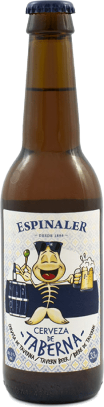 19,95 € Envoi gratuit | Boîte de 6 unités Bière Espinaler Artesana de Taberna Bouteille Tiers 33 cl