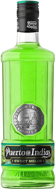 24,95 € Envío gratis | Ginebra Gin Puerto de Indias Melón