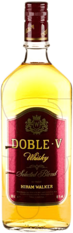 16,95 € | Blended Whisky Hiram Walker Doble V Espagne 1 L