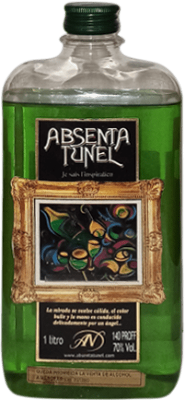 32,95 € Kostenloser Versand | Absinth Antonio Nadal Túnel Cuadros PET Flachmann Flasche 1 L