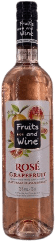 Envio grátis | Licores Marie Brizard Fruits and Wine Rosé Pamplemouse França 75 cl