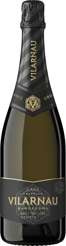 Envio grátis | Espumante branco Vilarnau Brut Nature Reserva D.O. Cava Catalunha Espanha Macabeo, Chardonnay, Parellada Garrafa Magnum 1,5 L