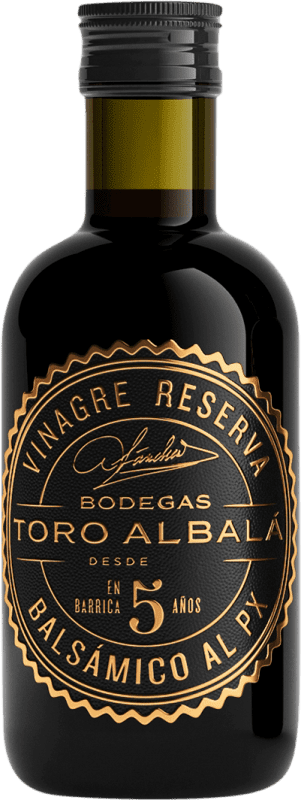 Spedizione Gratuita | Aceto Toro Albalá Balsámico al PX D.O. Montilla-Moriles Andalucía y Extremadura Spagna Piccola Bottiglia 25 cl