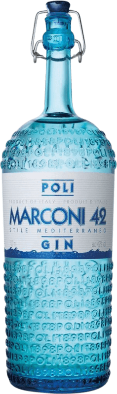 Free Shipping | Gin Marconi Gin Poli 42 Italy 70 cl