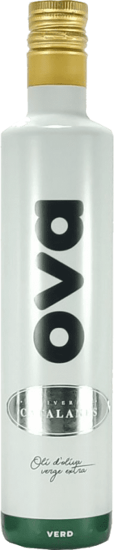 7,95 € Envío gratis | Aceite de Oliva Oli Ova. Verd Botella Medium 50 cl