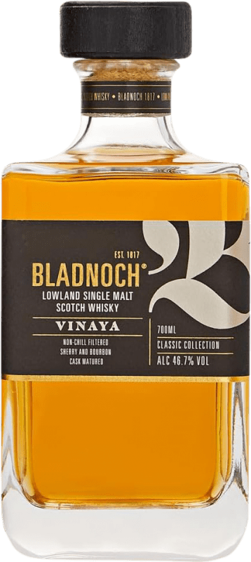 Envoi gratuit | Single Malt Whisky Bladnoch Vinaya Ecosse Royaume-Uni 70 cl