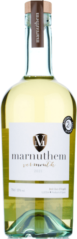 Free Shipping | Vermouth Marnuthem 2nd Assembly Blanc Spain 75 cl