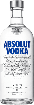 Vodka Absolut Jéroboam Bottle-Double Magnum 3 L