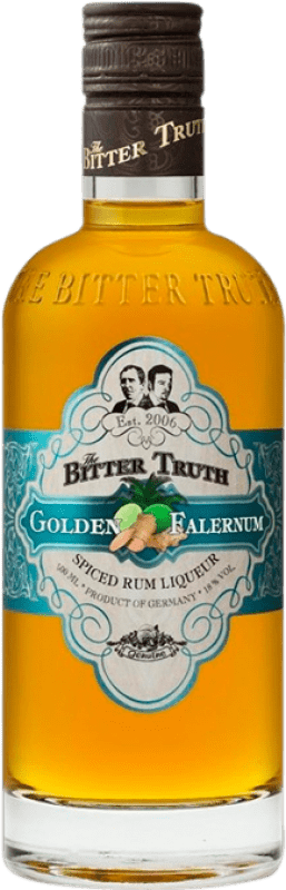 49,95 € Envio grátis | Licores Bitter Truth Golden — Dourado Garrafa Medium 50 cl Spiced — Especiado, Falernum, Rum