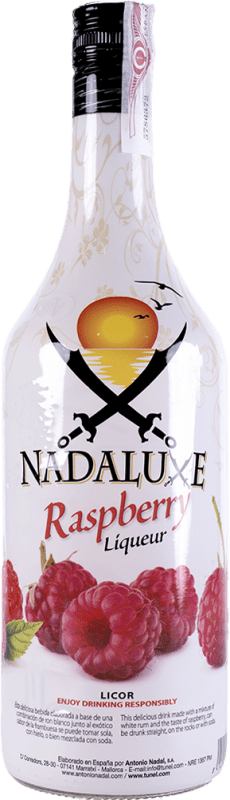 Envío gratis | Licores Antonio Nadal Nadaluxe Raspberry España 1 L