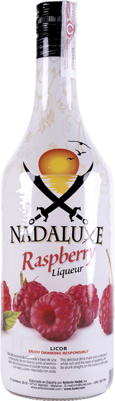 Free Shipping | Liqueurs Antonio Nadal Nadaluxe Spain 1 L Raspberry
