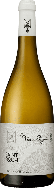 Envoi gratuit | Vin blanc Saint Roch Le Vieux Figuier Jeune I.G.P. Vin de Pays Côtes Catalanes Languedoc-Roussillon France 75 cl