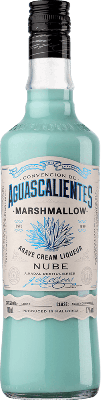 10,95 € | Sahnelikör Antonio Nadal Aguascalientes Spanien 70 cl Agave, Marshmallow, Nube — Schaumzucker