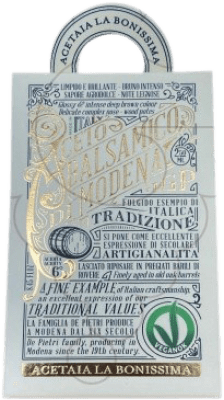 Essig La Bonissima Veganok Modena Balsamico — Balsamisch Kleine Flasche 25 cl