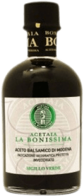 Free Shipping | Vinegar La Bonissima Sigillo Verde Balsamic D.O.C. Modena Italy Small Bottle 25 cl