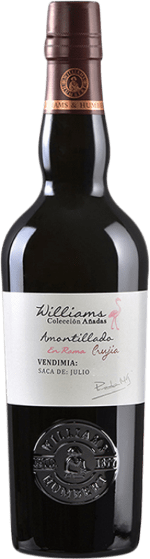59,95 € Kostenloser Versand | Likörwein Williams & Humbert Crujia Amontillado Crianza — Kurze Fassreifung D.O. Jerez-Xérès-Sherry Medium-Flasche 50 cl