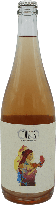 Envio grátis | Espumante rosé Celler Tuets Ancestral Catalunha Espanha Trepat 75 cl