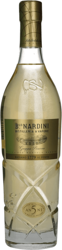62,95 € Kostenloser Versand | Grappa Bortolo Nardini Reserve — Gereift 5 Jahre