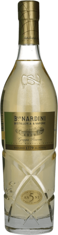 Free Shipping | Grappa Bortolo Nardini Reserve Italy 5 Years 70 cl