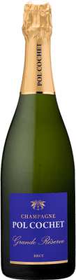 Pol Cochet Chardonnay Brut Champagne Grand Reserve — Long Barrel-Aged 75 cl