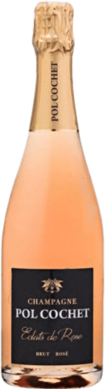 Free Shipping | Rosé Sparkling Wine Pol Cochet Éclats de Rosé Brut Grand Reserve A.O.C. Champagne Champagne France Pinot Black 75 cl