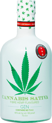Ginebra Gin Cannabis Sativa 70 cl Berries — Bayas, Juniper — Enebro, Spicy — Picante