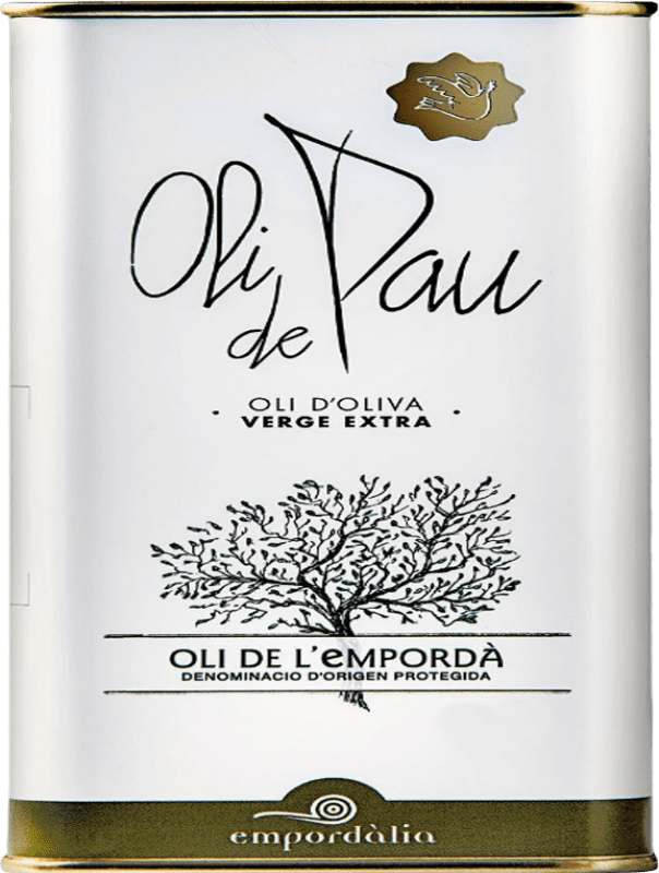 Free Shipping | Olive Oil Oli de Pau EVOO Extra Virgin Catalonia Spain Special Can 2 L