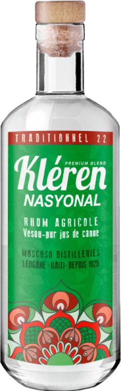 Envoi gratuit | Rhum Kléren Traditionnel 22 Haïti 70 cl