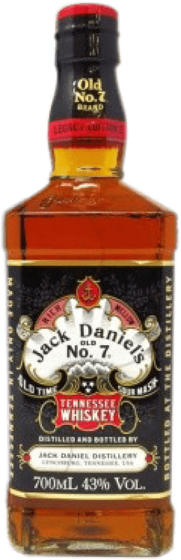37,95 € | Whisky Bourbon Jack Daniel's Old Nº 7 Legacy 2 Edición Limitada Reserva Estados Unidos 1 L