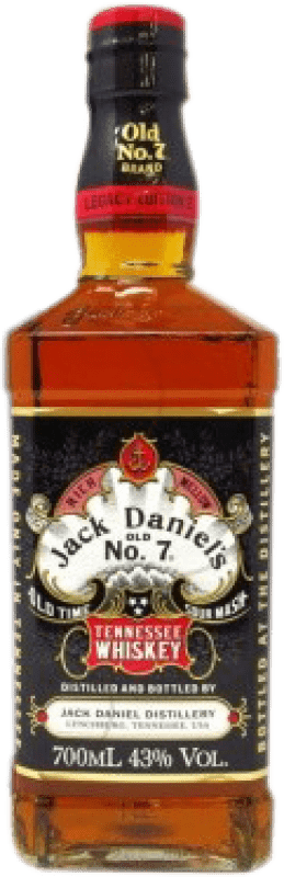 Envio grátis | Whisky Bourbon Jack Daniel's Old Nº 7 Legacy Edition 2 Reserva Estados Unidos 1 L