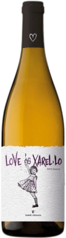 16,95 € Бесплатная доставка | Белое вино Ferré i Catasús Love Is молодое D.O. Penedès