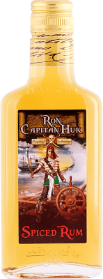 8,95 € Spedizione Gratuita | Rum Capitan Huk Spiced — Speziato Bottiglietta 20 cl
