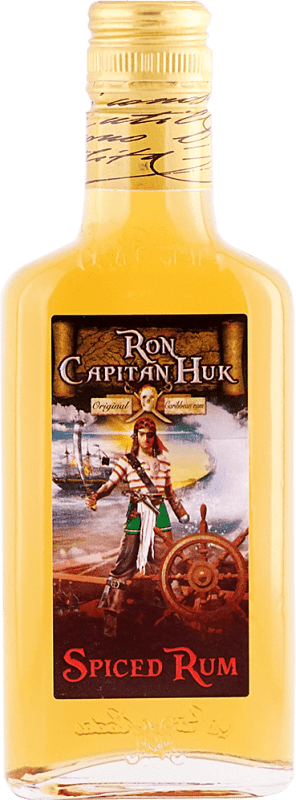 8,95 € Kostenloser Versand | Rum Capitan Huk Spiced — Gewürzt Kleine Flasche 20 cl