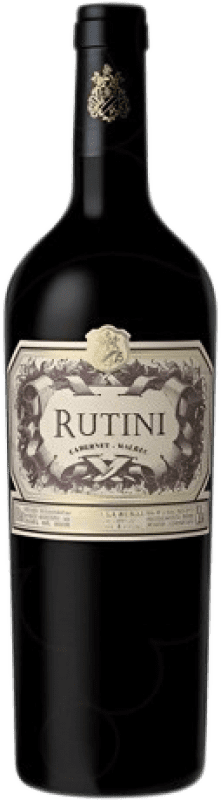 42,95 € Kostenloser Versand | Rotwein Rutini Cabernet Malbec Alterung I.G. Valle de Uco