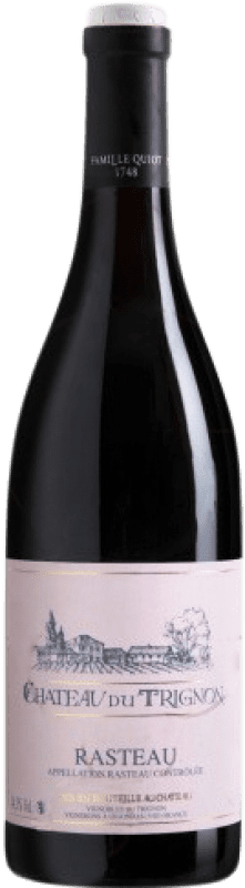 Free Shipping | Red wine Château du Trignon Rasteau Aged A.O.C. Côtes du Rhône Rhône France 75 cl