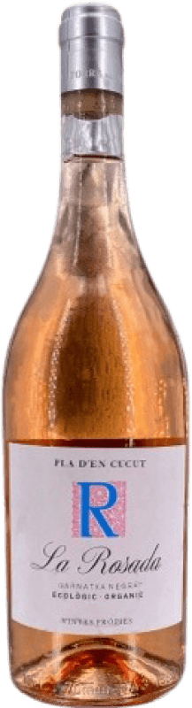 Free Shipping | Rosé wine Torre del Veguer Conca Rosada Young D.O. Conca de Barberà Catalonia Spain Grenache Tintorera Organic 75 cl