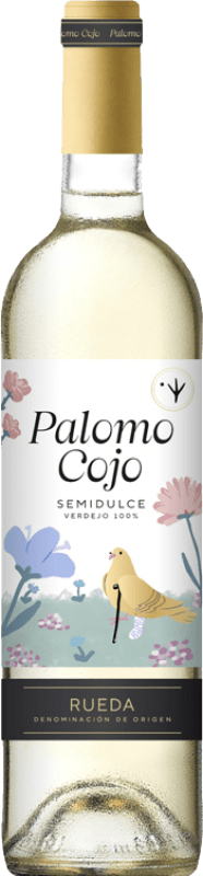 9,95 € | Vinho branco Palomo Cojo Semi-seco Semi-doce D.O. Rueda Castela e Leão Espanha Verdejo 75 cl