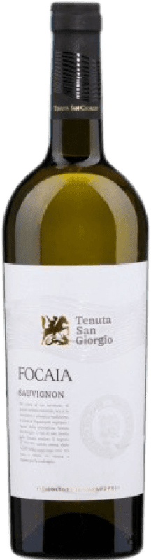 Бесплатная доставка | Белое вино Tenuta San Giorgio Focaia молодое I.G.T. Veneto Венето Италия Sauvignon — Совиньон 75 cl