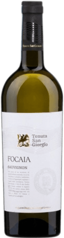 Бесплатная доставка | Белое вино Tenuta San Giorgio Focaia Молодой I.G.T. Veneto Венето Италия Sauvignon 75 cl