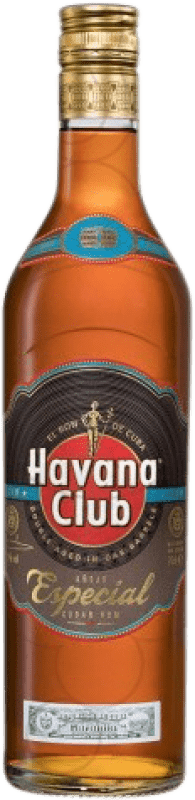 免费送货 | 朗姆酒 Havana Club Especial 古巴 瓶子 Medium 50 cl