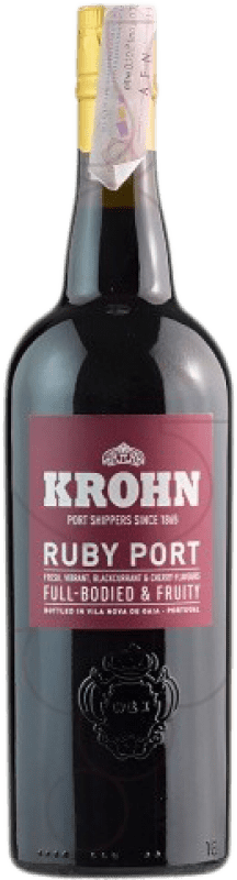 Бесплатная доставка | Крепленое вино Krohn Ruby I.G. Porto порто Португалия 75 cl