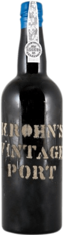 Free Shipping | Fortified wine Krohn 1970 Vintage 1970 I.G. Porto Porto Portugal 75 cl